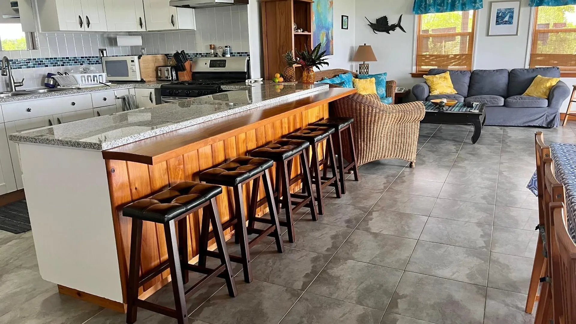 House Of Blue At Turtle Cove Long Island Bahamas Villa